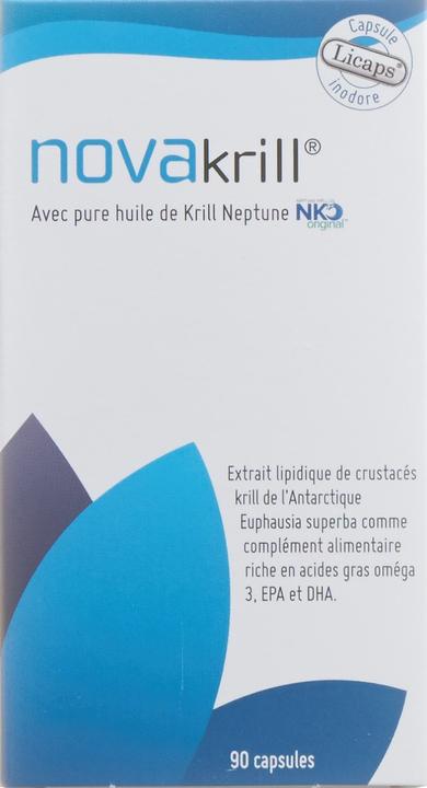 Immagine prodotto Novakrill Capsula di olio di krill 500 mg (90 Pezzo/i, Pillole, 92 g)