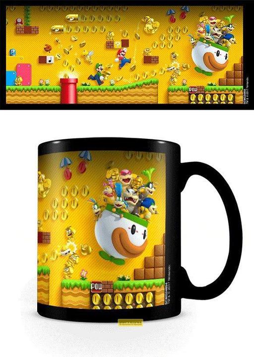 Actual product image Pyramid Tazza Super Mario Bros : Gold Coin Rush Heat Change (295 ml, 1 x)