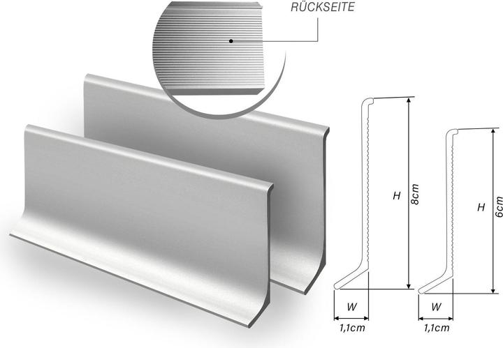 Image du produit Floordirekt Plinthe KWS 608