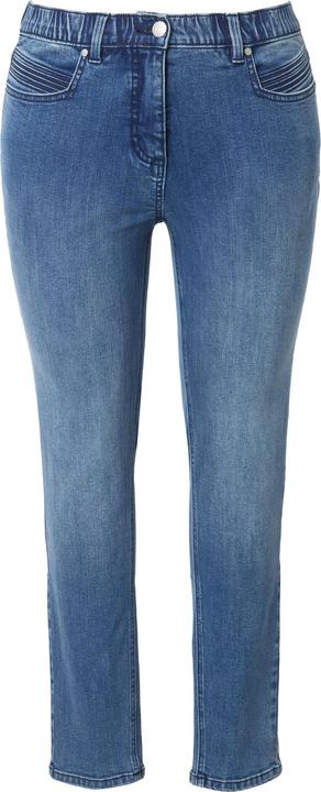 Image du produit Ulla Popken Jean Sarah avec surpiqûres, jambe étroite et taille stretch confortable (26)