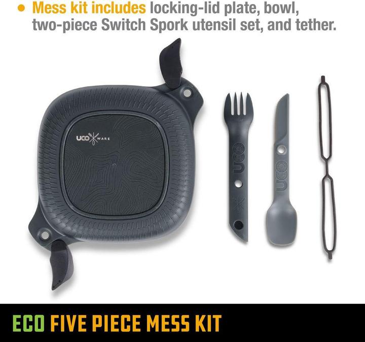 Actual product image UCO Gear ECO 5 piece Mess Kit Venture