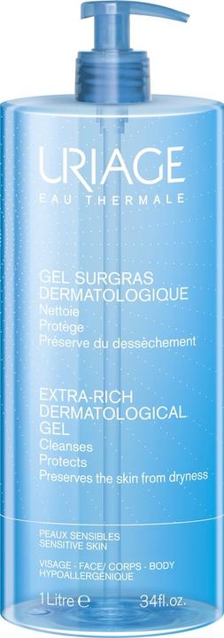 Image du produit Uriage Hygiène Gel Extra-Riche Dématologique (Gel nettoyant, 1000 ml)
