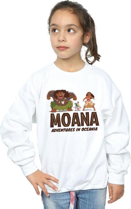 Produktbild Disney Moana Adventures in Oceania Sweatshirt Mädchen (116)