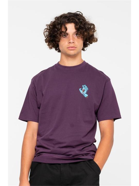 Actual product image Santa Cruz Screaming Hand Chest T-Shirt (M)