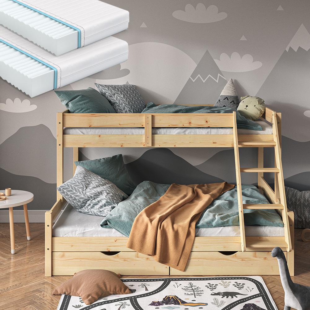 Thumbnail - VitaliSpa, Kinderbett, Etagenbett Everest (140 x 200 cm)