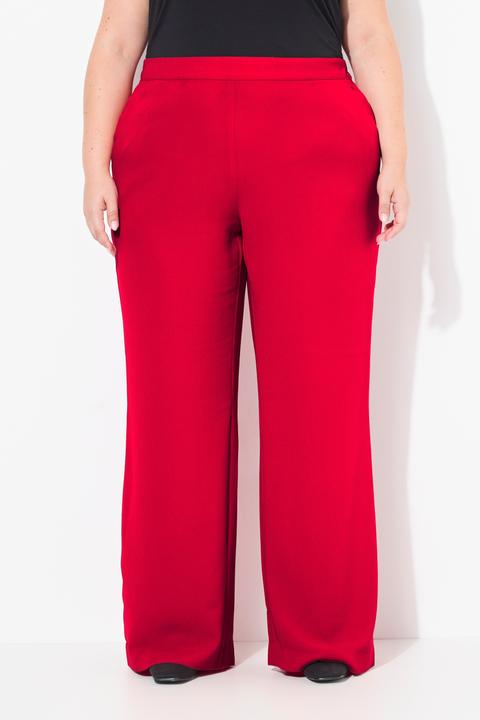 Immagine prodotto Ulla Popken Pantaloni con taglio della gamba ampio e dritto e cintura elastica (50)