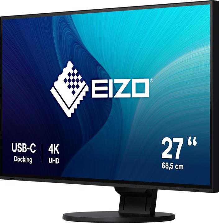 Actual product image Eizo FlexScan EV2785 68.6 cm (27 inch) 3840 x 2160 pixels 4K Ultra HD LED Black (3840 x 2160 Pixels, 27")
