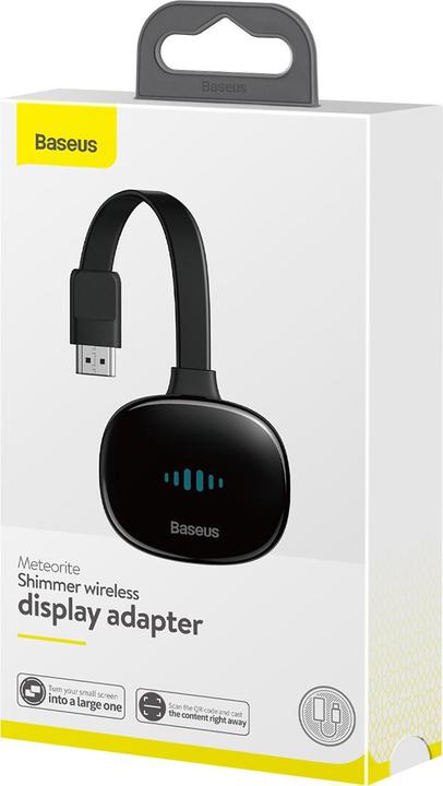 Actual product image Baseus Meteorite Shimmer Wireless Display Adapter