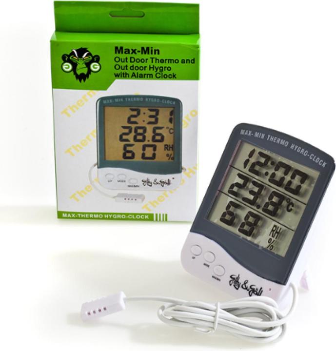 Gitty & Göff Hygro- Thermometer mit Sonde G&G