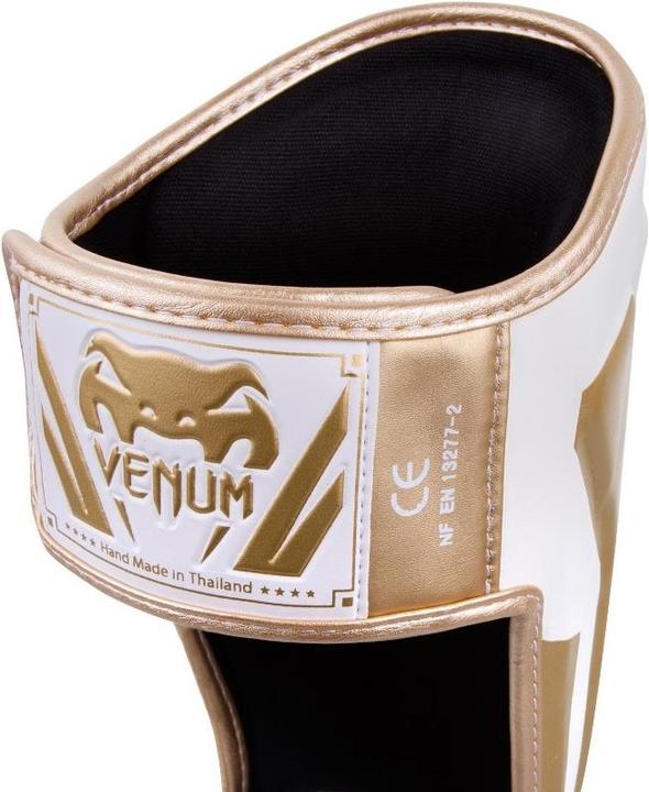 Image du produit Venum Protège-tibias Elite Standup - Blanc/Or-XL (XL)