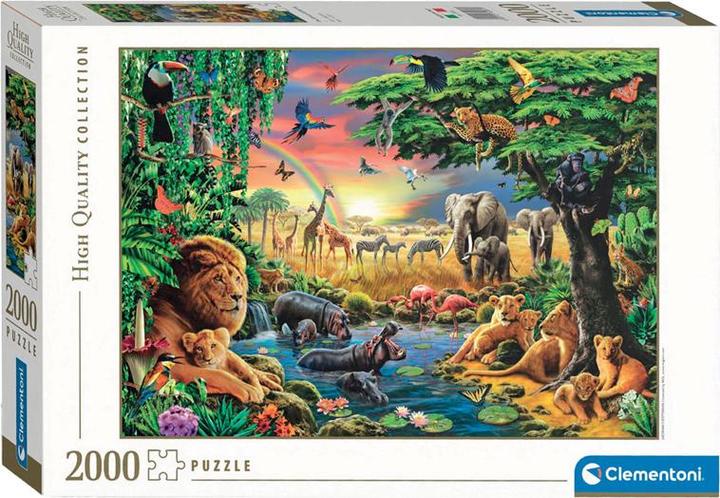 Immagine prodotto Clementoni Puzzle The African Gathering pezzi (2000 pezzi)