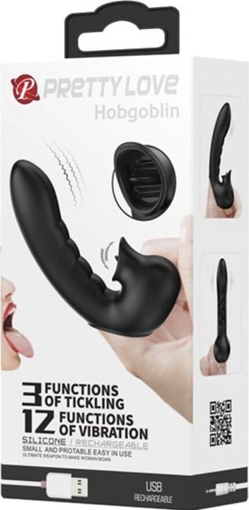 Immagine prodotto Pretty Love Manicotto per dita Hobgoblin per la vibrazione e la stimolazione della lingua