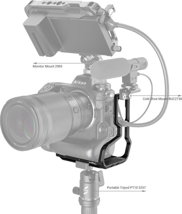 Actual product image SmallRig L-Bracket for Nikon Z9 (Cage)