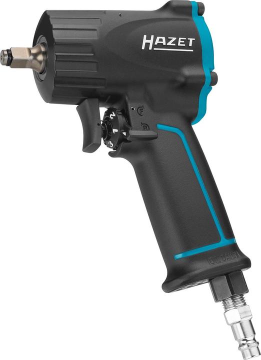 Produktbild HAZET Schlagschrauber ∙ extra kurz 9011M ∙ Lösemoment maximal: 461 Nm ∙ Vierkant 10 mm (3/8 Zoll) ∙… (Druckluft)
