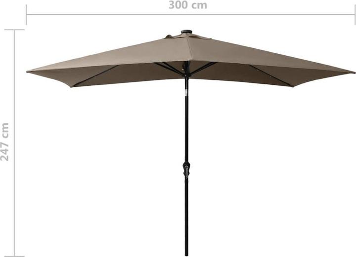 Produktbild vidaXL Sonnenschirm (2 m)