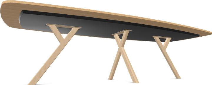 Produktbild Dietiker Felber T14 Sitzungstisch Boatform (2900 x 1200 x 720 mm)