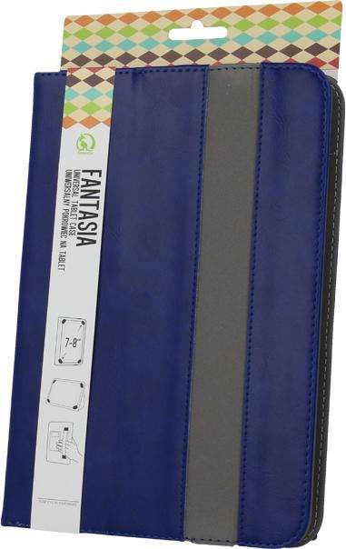 Immagine prodotto GreenGo Custodia universale Fantasia per tablet 7-8" blu scuro (Universale)