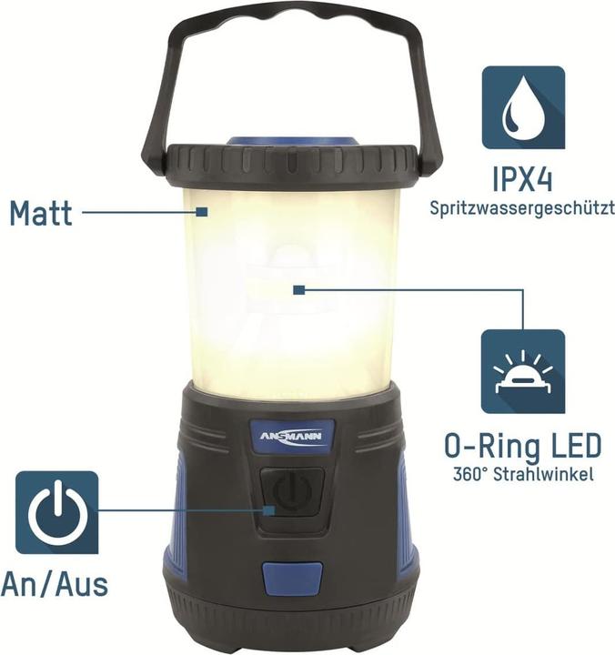 Actual product image Ansmann Camping lantern CL600B