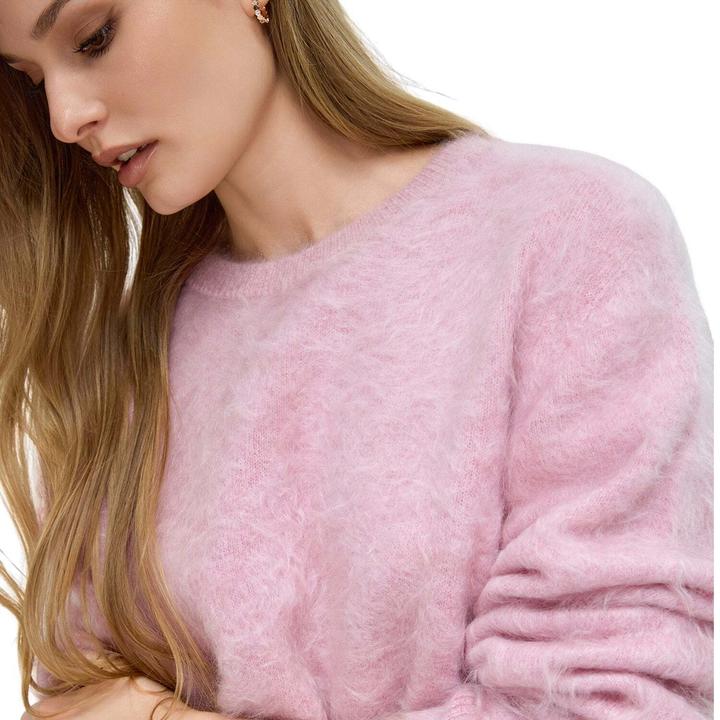 Produktbild Bellemere Pullover Brushed Pure Cashmere Crew-Neck Sweater (One Size)