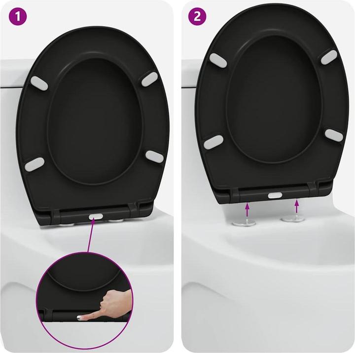 Produktbild vidaXL Toilettensitz