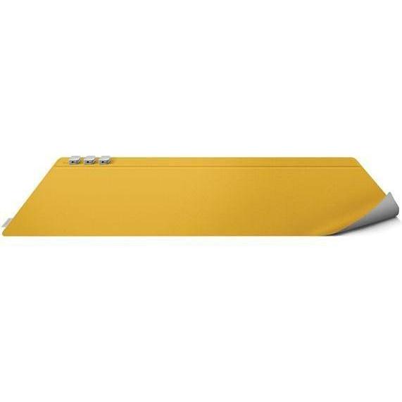 Uniq, Sottomano per scrivania, Hagen dwustronna magnetyczna podkładka na biurko żółto-szary/giallo canarino-grigio gesso