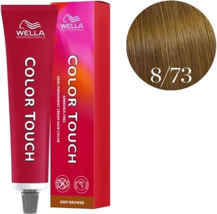 Immagine prodotto Wella Tocchi di colore Marroni profondi - 8/73 (8/73 Biondo chiaro marrone-oro)