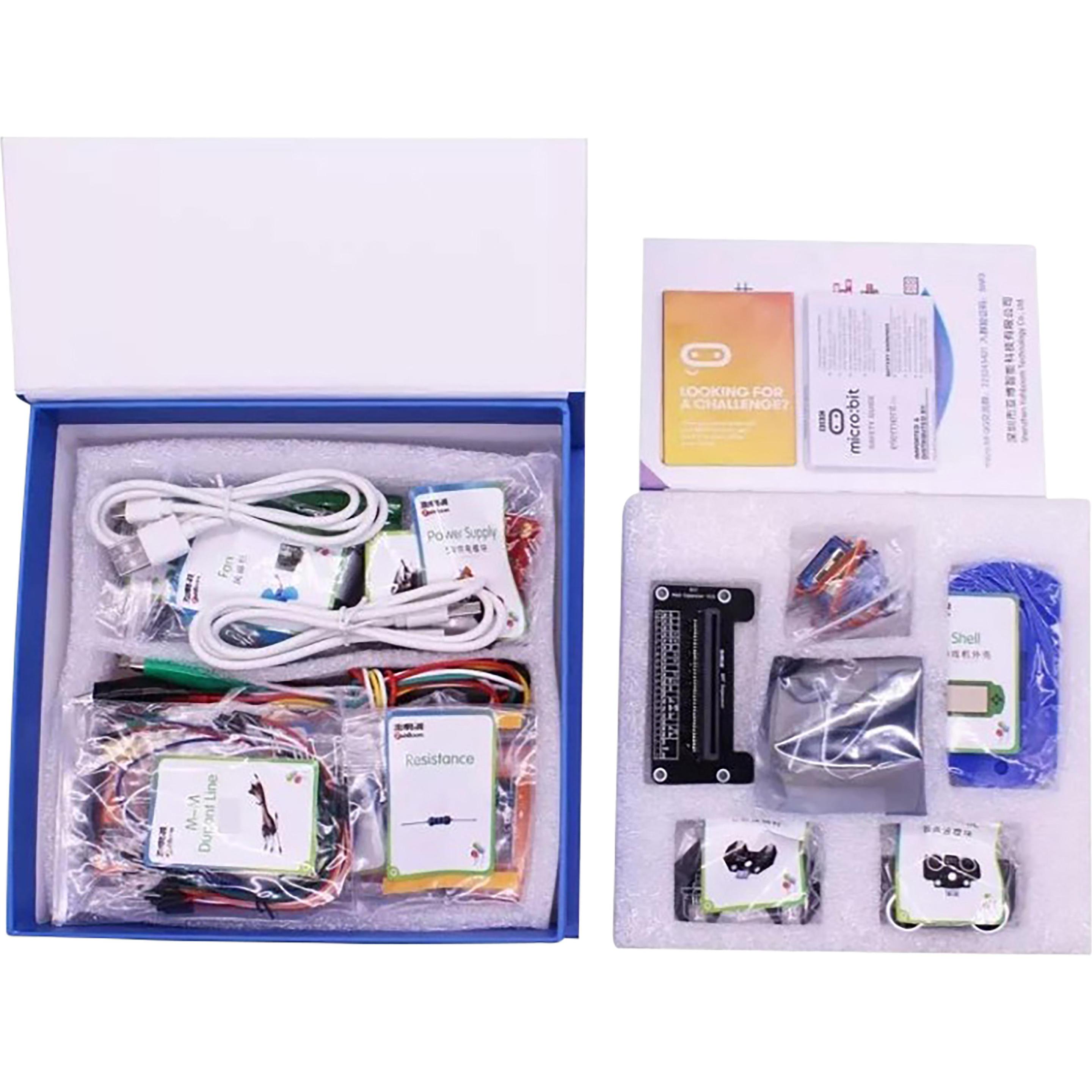 micro:bit Starter kit di bit (micro bit non incluso), Scheda + Kit di sviluppo