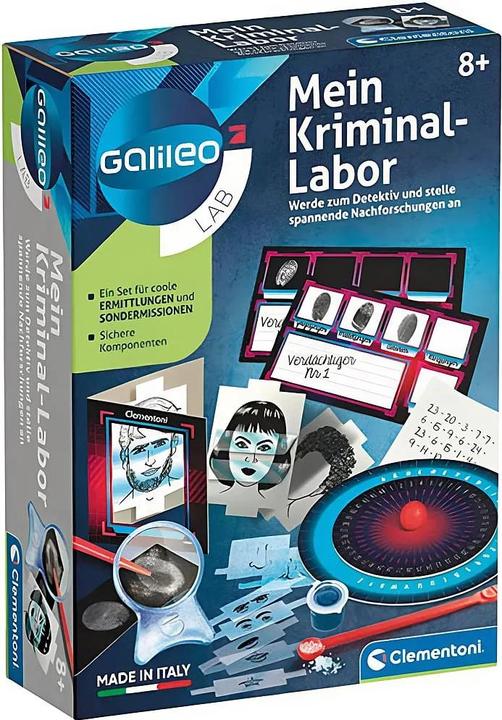Produktbild Clementoni Mein KriminalLabor DE