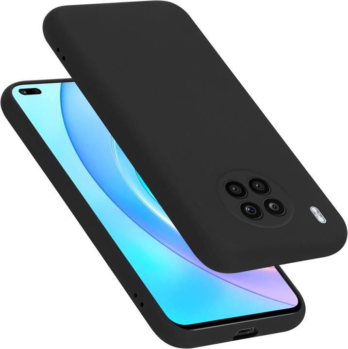 Actual product image Cadorabo TPU Liquid Silicone Case Cover for Honor 50 LITE (Honor 50 Lite)