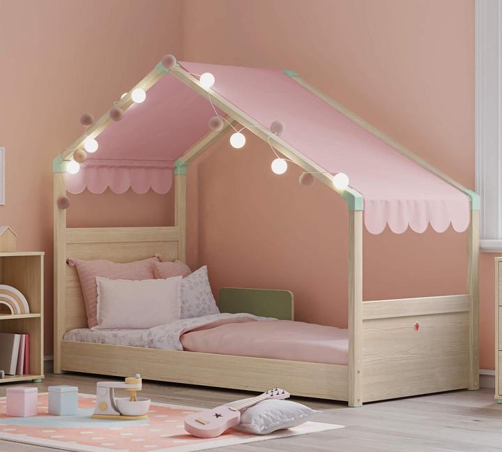 Produktbild Cilek Stoffhimmel Montes für Hausbett mit Seitendach
