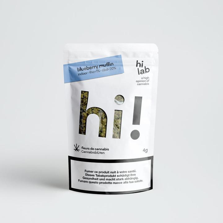 Produktbild Hi Lab Blueberry Muffin (10 g, Indoor)