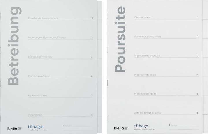 Actual product image Biella Debt collection (A4, 1 x)