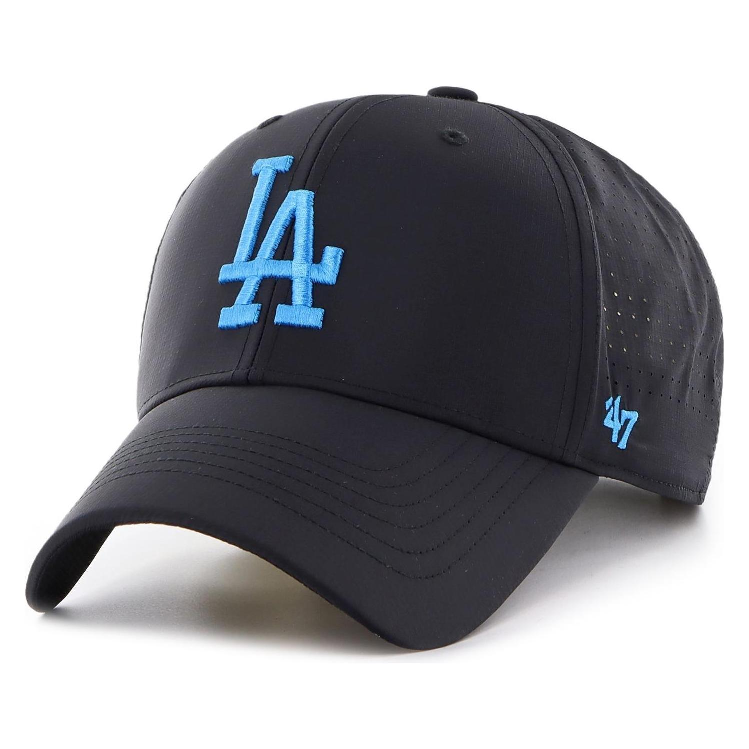 47 Brand, Herren, Cap, Adjuable Cap - Back Line Los Angeles Dodgers, Schwarz