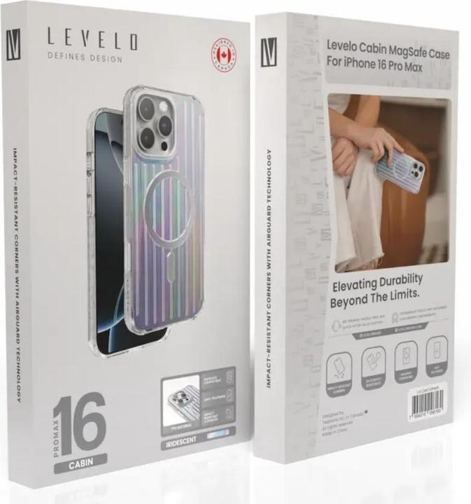 Produktbild Levelo Cabin Magsafe Case - iPhone 16 Pro Max (Apple iPhone 16 Pro Max)