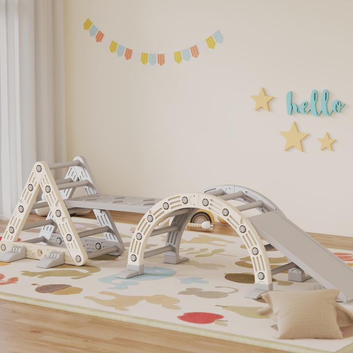 Produktbild Aiyaplay Klettergerüst Kunststoff Grau