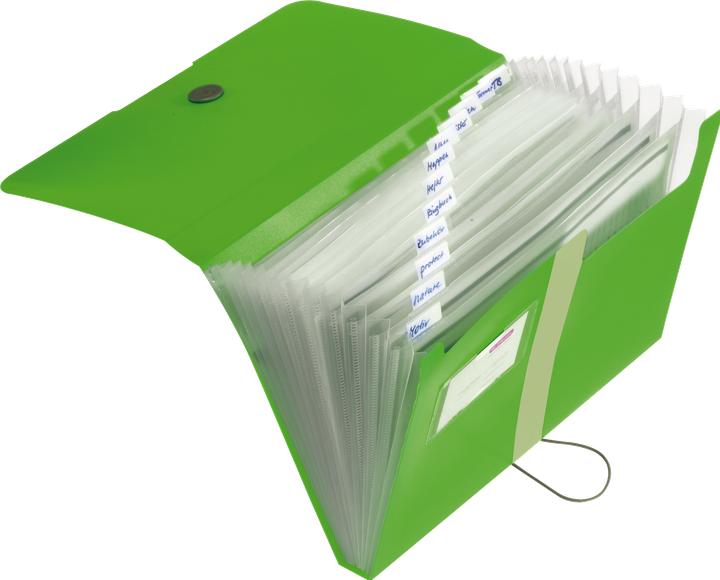 Produktbild Herlitz Fächermappe easy orga to go Papierformat: DIN A4 Farbe Apfel Material des Einbandes: Polypropylen (A4, 1x)