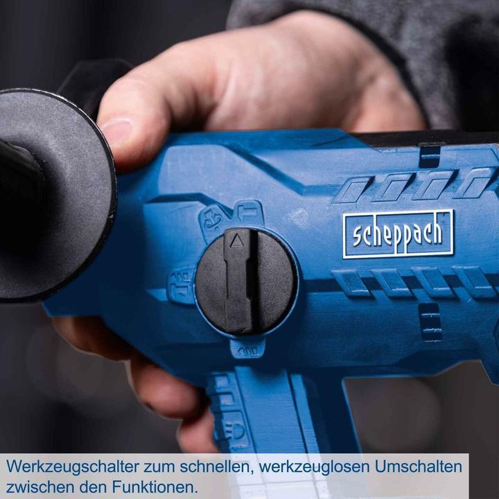 Actual product image Scheppach Akku-Bohrhammer BC-RHD230-X