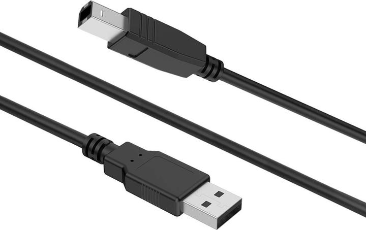 Produktbild Force Power USB-B auf USB-A Druckerkabel 3 m (3 m, USB 2.0)
