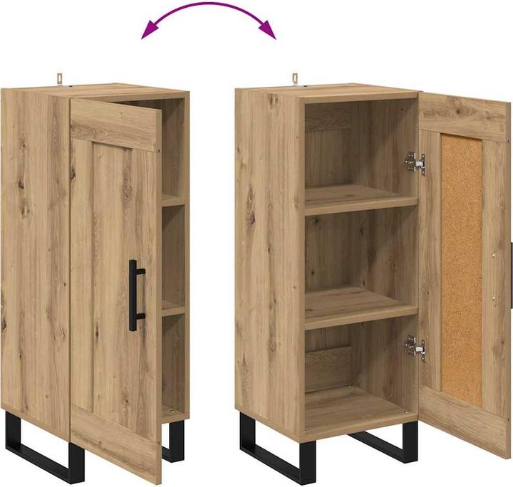 Image du produit vidaXL Moderner Sideboard (34.50 x 34 x 90 cm)