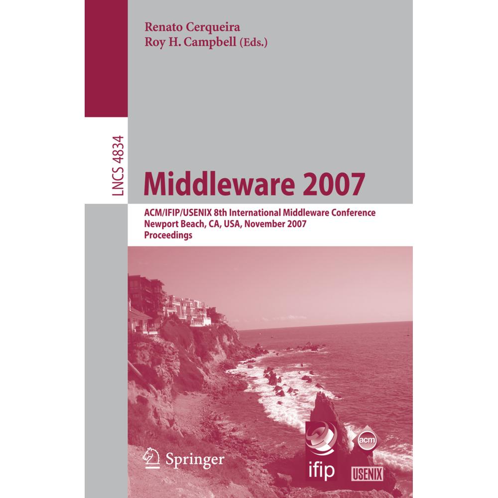 Middleware 2007, Fachbücher