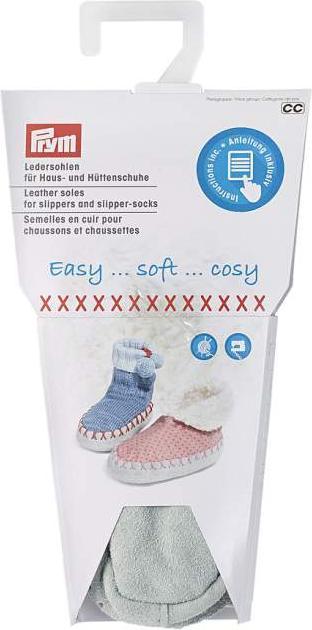Immagine prodotto Prym Pantofole con suola in pelle misura 27 - 29