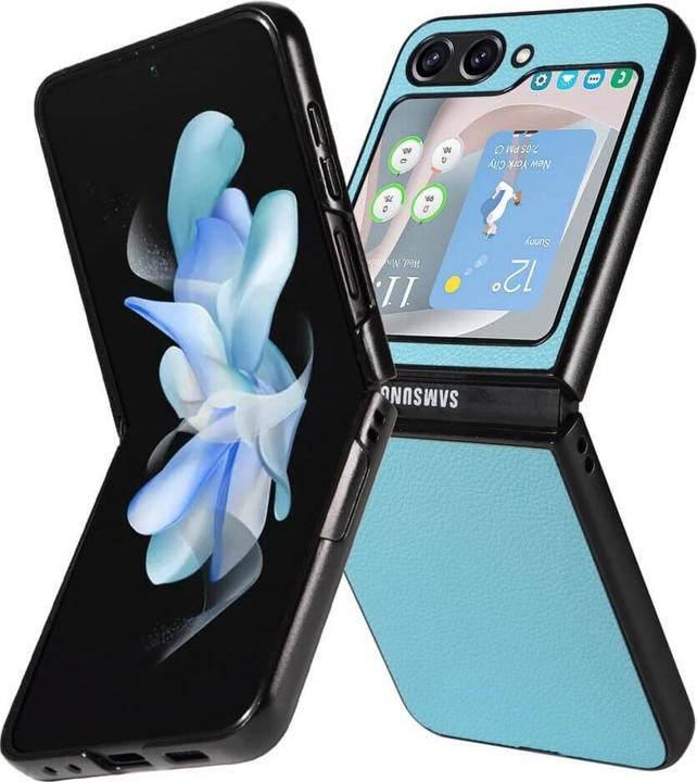 Image du produit Cover-Discount Galaxy Z Flip5 - Housse hybride bleu clair (Samsung Galaxy Z Flip5)