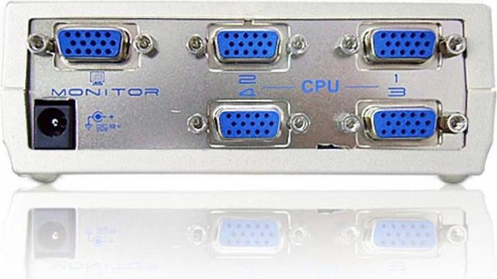 Produktbild Aten VS491 VGA Video Switch, 1 Monitor - 4 PCs