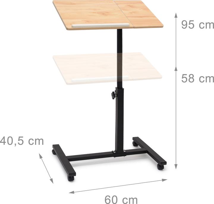 Immagine prodotto Relaxdays Tavolo per laptop