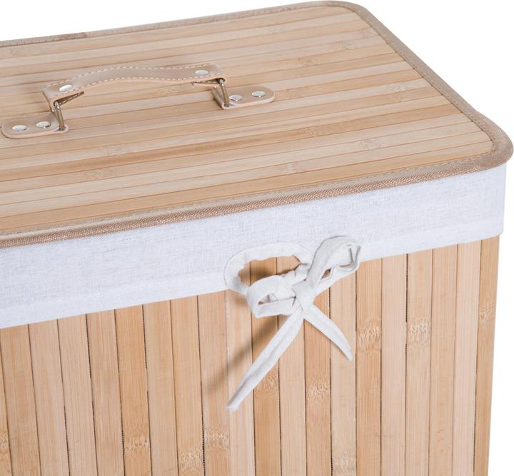 Produktbild Homcom Wäschekorb mit 2 Tragegriffen (72 l)