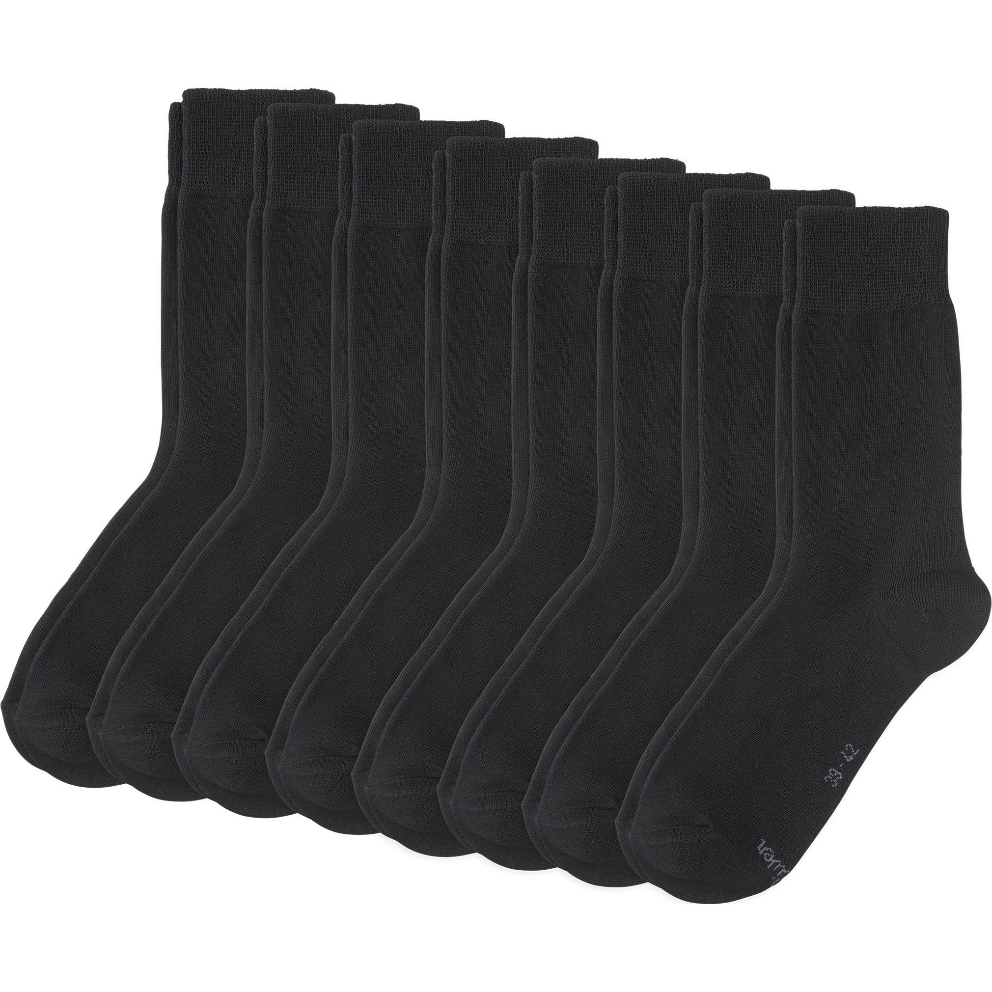 Thumbnail - S.Oliver, Unisex, Socken, High, Schwarz, (8er Pack, 39 - 42)