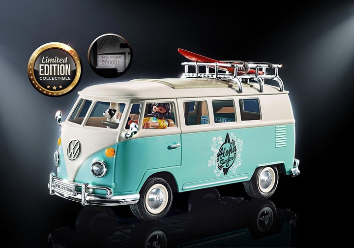 Actual product image Playmobil Volkswagen T1 Camping Bus - Special Edition (70826, Playmobil Volkswagen)