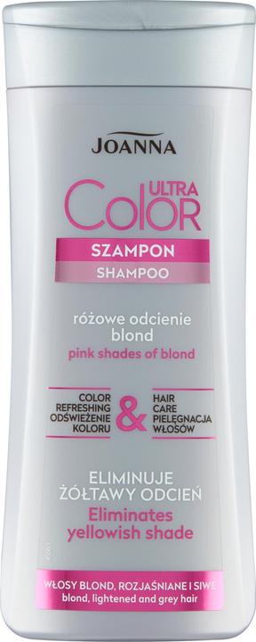 Joanna Ultra Color System Shampoo For Pink Shade Forond And Lightened Hair 200Ml (200 ml, Flüssiges Shampoo)