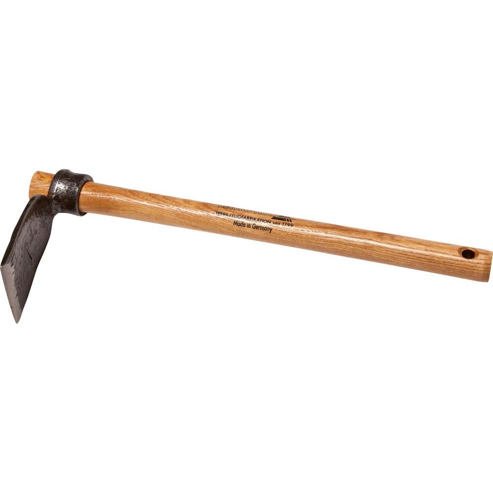 Magni, Gartenhandwerkzeug, Handhäulein geschmiedet - mit rundem Auge - Eschenstiel ca. 40 cm - Gewicht 540 g - Krumpholz...