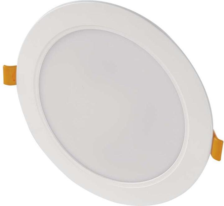 Produktbild Emos LED-Einbauleuchte RUBIC, rund, weiss, 18W, neutralweiss (1800 lm)